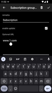 v2rayNG 1.10.4. Скриншот 2