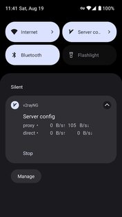 v2rayNG 1.10.4. Скриншот 7