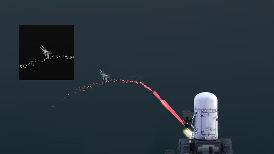 C-RAM CIWS Simulator 4.59. Скриншот 5