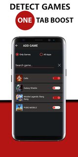 Game Booster Fire GFX 73.0. Скриншот 2
