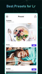 PRSTR – пресеты для Lightroom 1.0. Скриншот 3