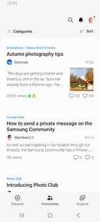 Samsung Members 5.3.01.1. Скриншот 2
