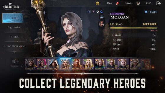 King Arthur: Legends Rise 1.4.1. Скриншот 4