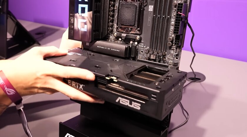 Asus представила новую версию механизма PCIe Q-Release, получившую название PCIe Q-Release Slim