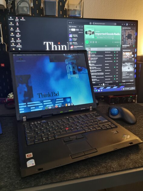 Неповторимый стиль ThinkPad T60