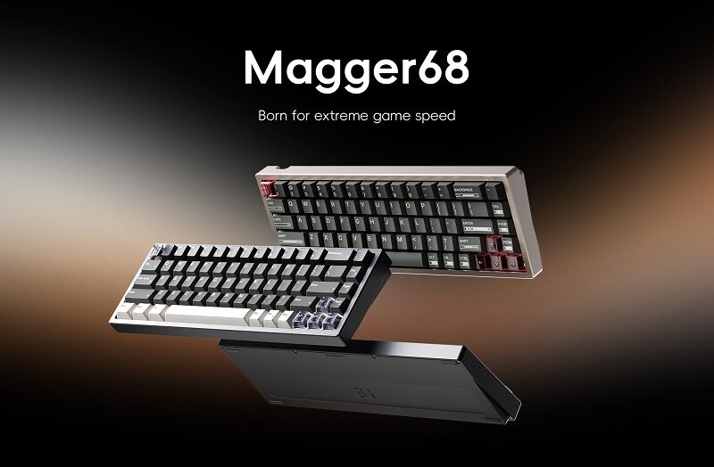 LUMINKEY представляет новую игровую клавиатуру Magger 68 HE