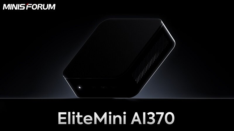 Minisforum анонсировала мини-ПК EliteMini AI370 на базе процессора Ryzen 9 HX 370