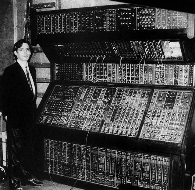 Ханс Циммер и синтезатор Moog, 1970 год