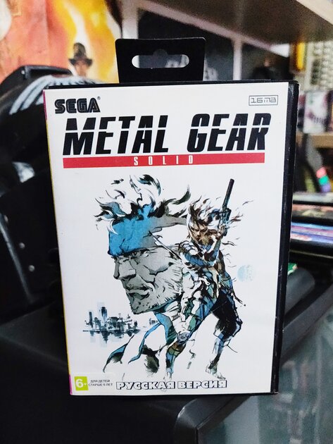 Кодзима настолько гений, что перенес Metal Gear с «Плойки» на «Сегу»