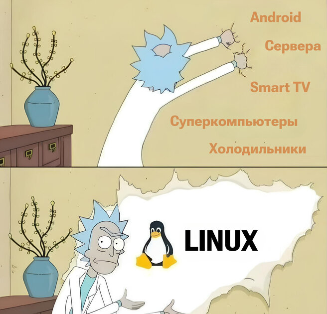 Если кто-то спросит: «Где используется Linux?»