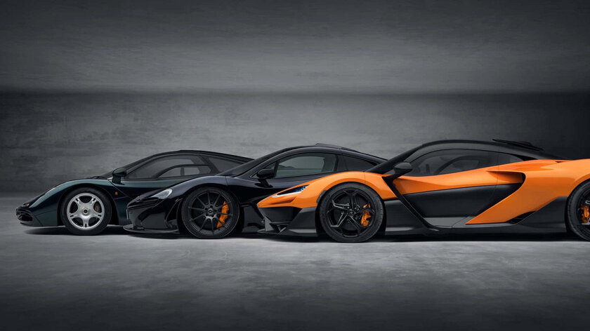 Представлен McLaren W1 — самый мощный гиперкар в истории бренда