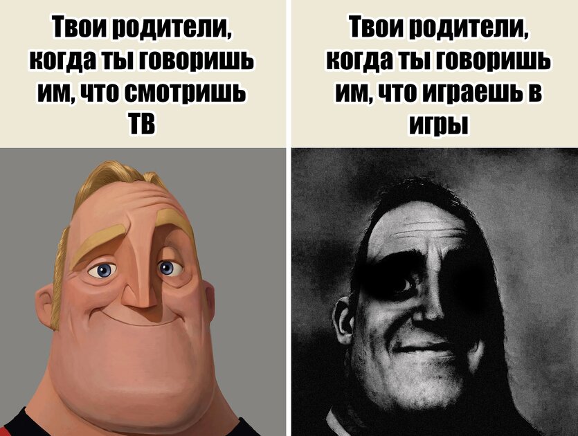 Телевизор плохому не научит в отличие от игр, правда?