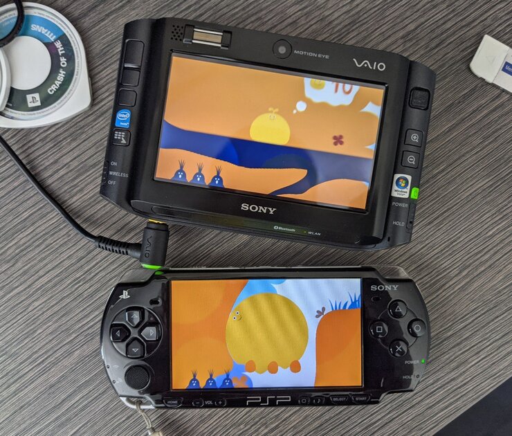 Sony Vaio UX в роли PSP Extra-Fat