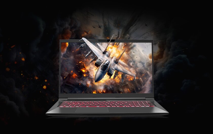 В России появился ноутбук Maibenben X17A для геймеров: Ryzen, GeForce RTX и огромный экран 144 Гц