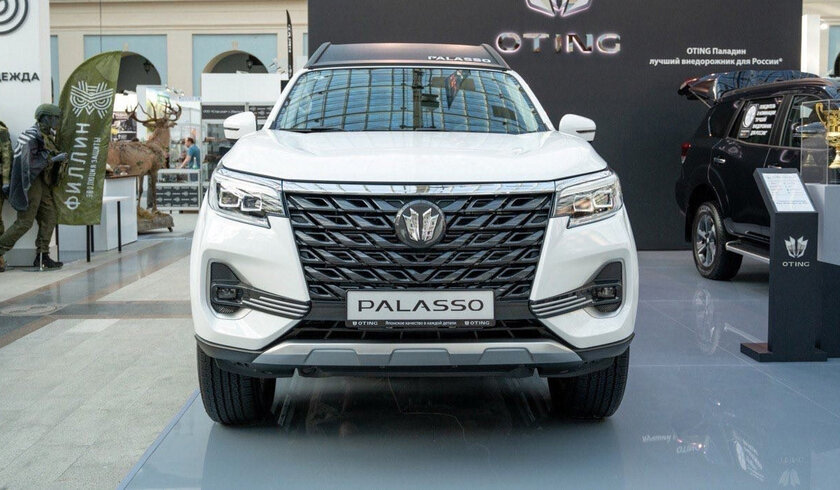 В России анонсировали необычный Oting Palasso. Это гибрид внедорожника и пикапа
