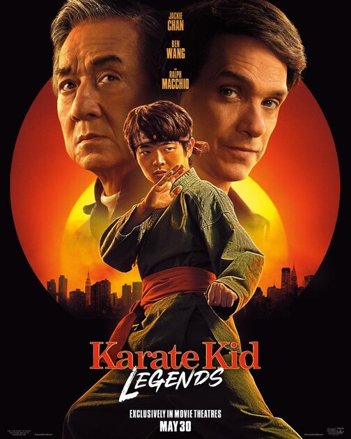 Официальный постер фильма Karate Kid: Legends / Каратэ-пацан: Легенды с Джеки Чаном