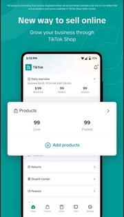 TikTok Shop Seller Center 8.1.0. Скриншот 3