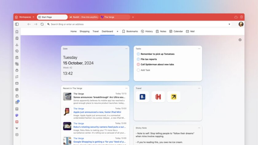 Представлен браузер Vivaldi 7.0: удобное управление контентом, виджеты и YouTube без рекламы