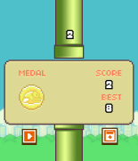 Flappy Bird 1.0. Скриншот 2