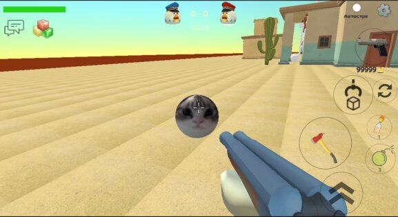 Delta Gun — приватный сервер по Chicken Gun ЗАБРОШЕН.. Скриншот 1
