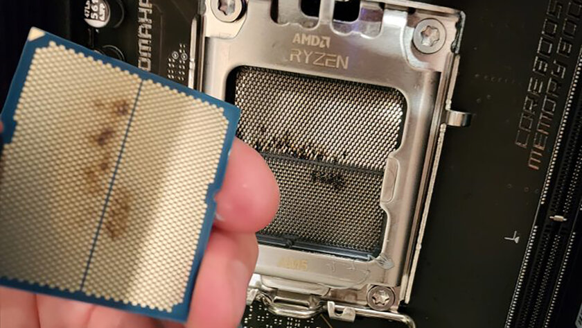 В MSI расследуют случай сгорания AMD Ryzen 7 9800X3D на плате Tomahawk X870