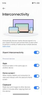 Службы Взаимосвязанности Xiaomi 16.2.1.2.2412171410. Скриншот 1