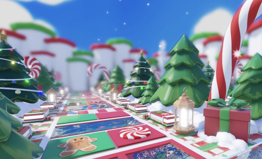 В Roblox полным ходом идёт подготовка к зимним праздникам