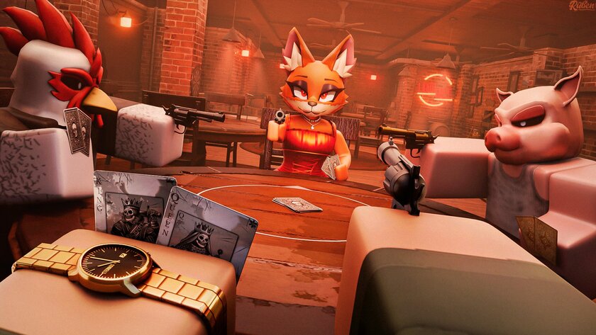 Фанаты решили воссоздать популярную нынче игру Liar's Bar в Roblox