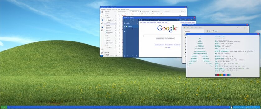 Если бы Windows XP выпустили в 2024 году, то он выглядел бы именно так