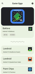 Android Easter Eggs. Скриншот 1