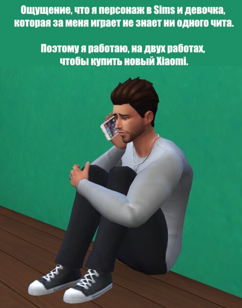 В Sims хотя бы окно можно продать