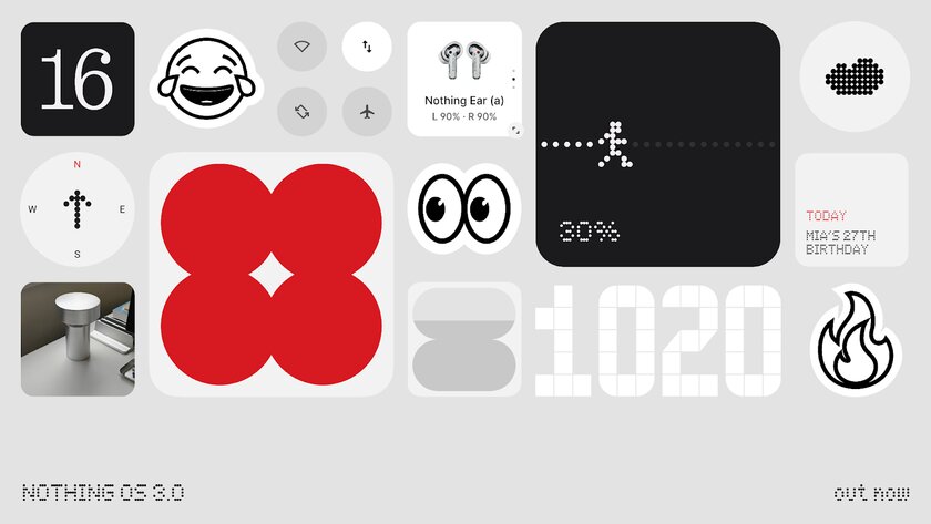 Вышла стабильная Nothing OS 3.0 на Android 15: редизайн, своя галерея и новые шрифты