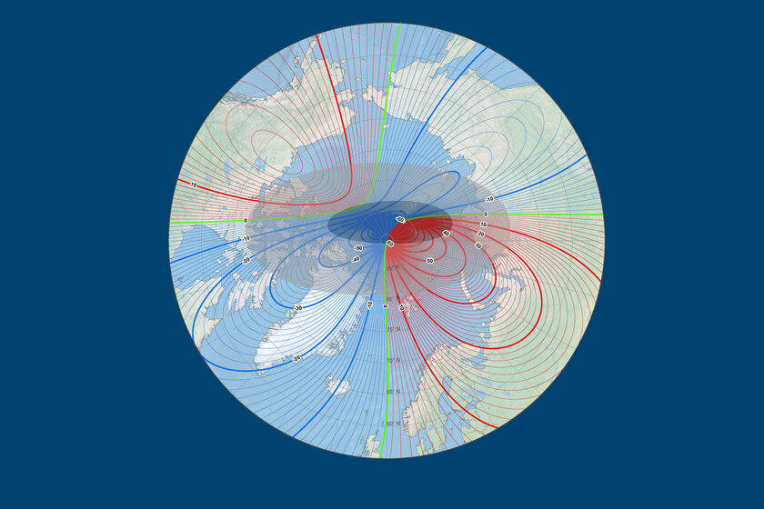 Официально: северный магнитный полюс Земли движется к России — так близко к ней он никогда не был