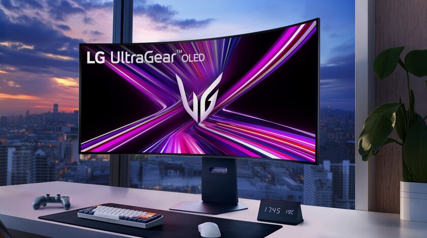 LG анонсировала UltraGear GX9: первый в мире сгибающийся игровой монитор 5К2К