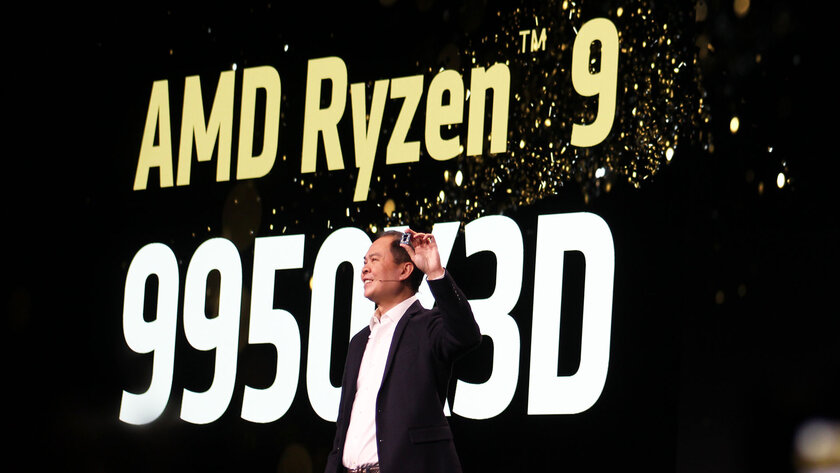 AMD представила Ryzen 9 9950X3D: лучший в мире процессор для геймеров