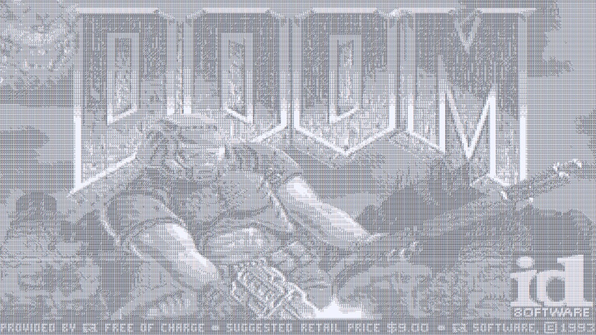 Моддер запустил DooM (1993) внутри PDF-файла