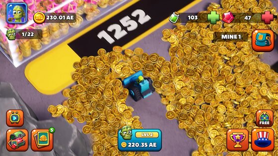 Zombie Miner 2.221. Скриншот 6