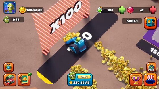 Zombie Miner 2.221. Скриншот 7
