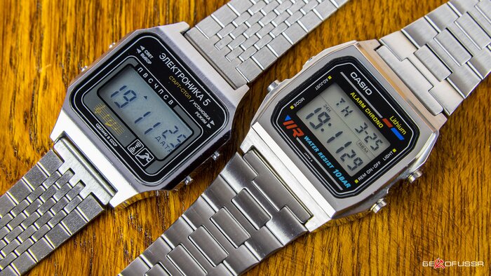 Советские часы «Электроника» сравнили с японскими Casio: проиграли во всём, кроме самого главного