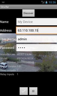Onvier – монитор IP-камеры 19.93. Скриншот 1