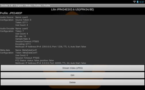 Onvier – монитор IP-камеры 19.93. Скриншот 12