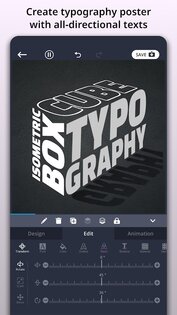 TENADA – анимированный 3D текст 5.4.0. Скриншот 3