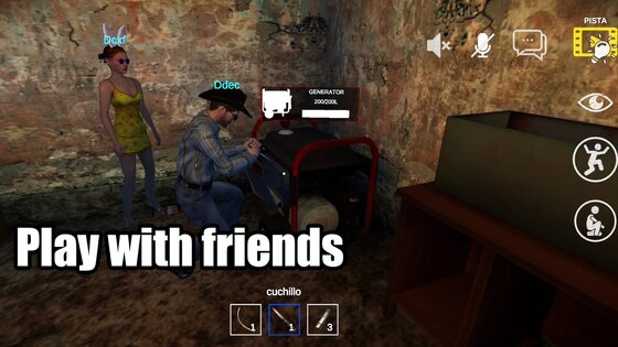Haunted House: Horror Multiplayer 0.1. Скриншот 28