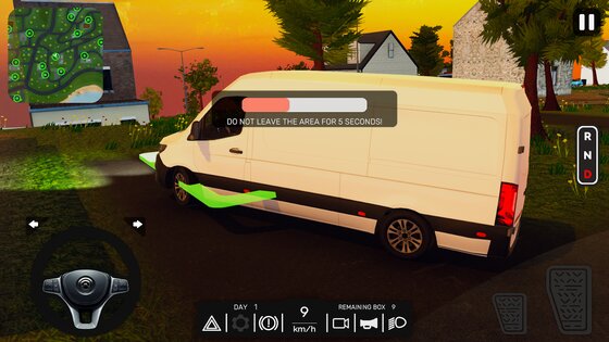 Cargo Van Simulator 0.0.21. Скриншот 23
