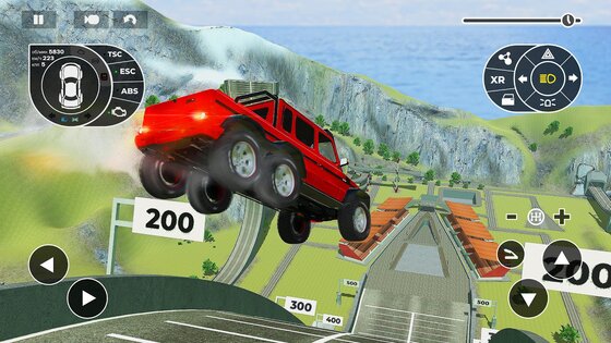 Beam Ramp: Crash Car Simulator 1.0.5. Скриншот 2