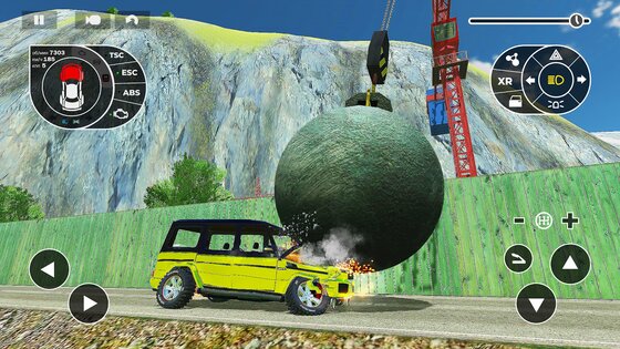 Beam Ramp: Crash Car Simulator 1.0.5. Скриншот 5