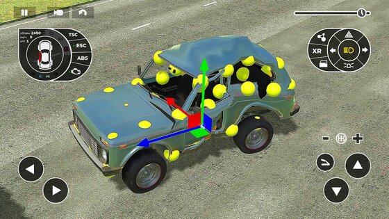 Beam Ramp: Crash Car Simulator 1.0.5. Скриншот 8