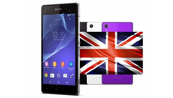 Названа цена на SONY Xperia Z2 в Великобритании