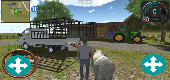 Tractor Forest Farm Simulator 2.1. Скриншот 4