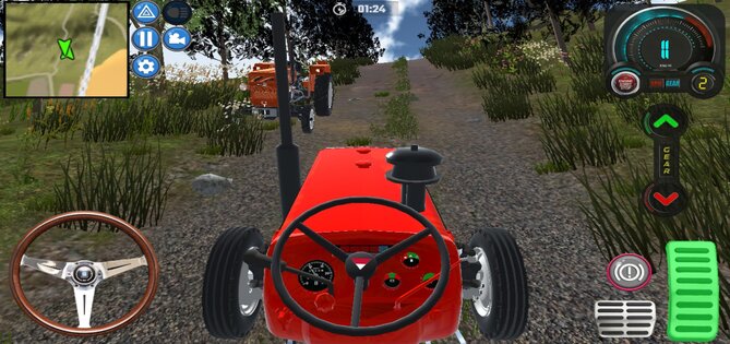 Tractor Forest Farm Simulator 2.1. Скриншот 6